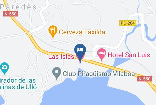 Pontevedra - Las Islas Maps