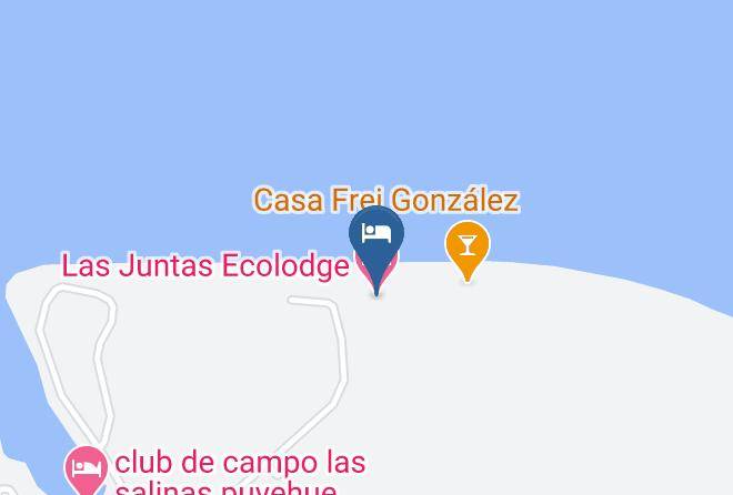 Osorno Province - Las Juntas Ecolodge Maps