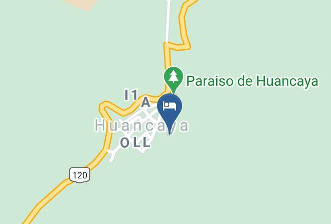 Yauyos - Las Lagunas Hotel Maps