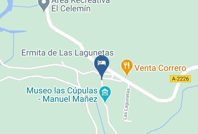 Las Lagunetas Descanso Rural Map