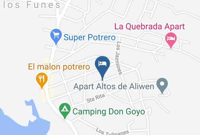 La Capital San Luis - Las Lavandas Cabanas Maps