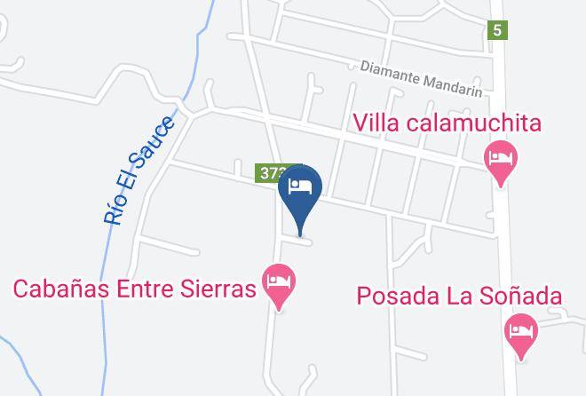 Calamuchita Department - Las Lechuzas 39 Mauri Maps