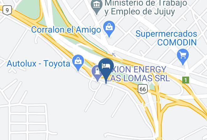 Doctor Manuel Belgrano - Las Lomas Hotel Maps