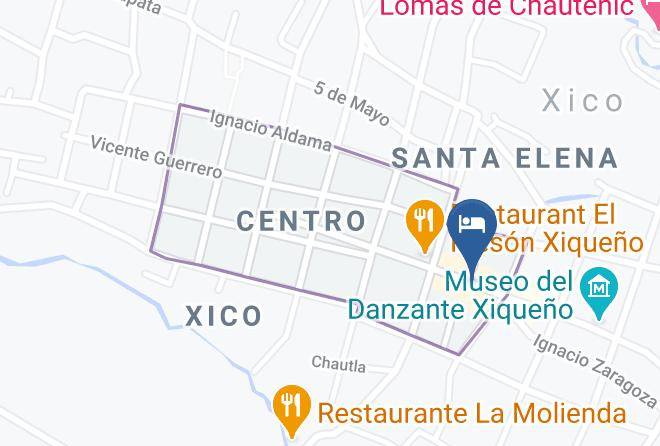 Xico - Las Magdalenas Hotel Boutique Maps