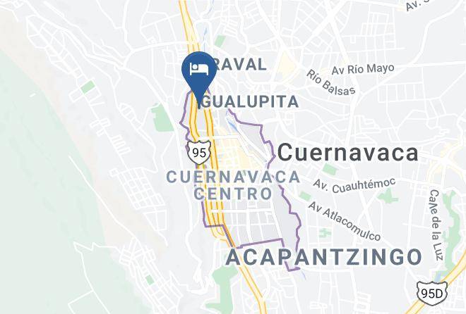 Cuernavaca - Las Mananitas Maps