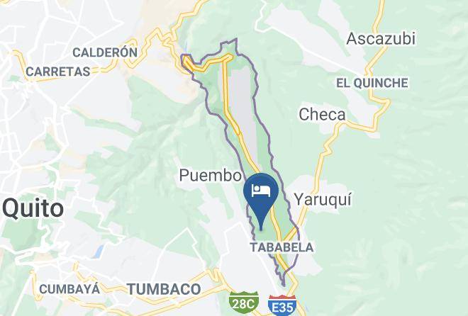 Las Mercedes Airport Quito Hotel Map