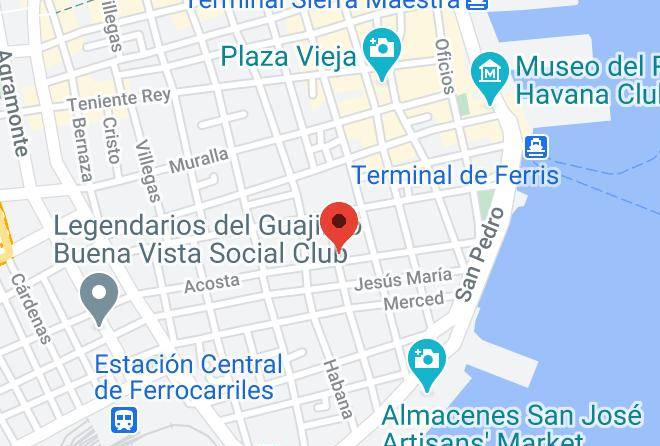 La Habana Vieja - Las Mil Y Una Noches Maps