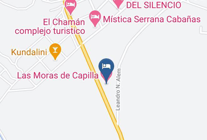 Punilla Department - Las Moras De Capilla Maps