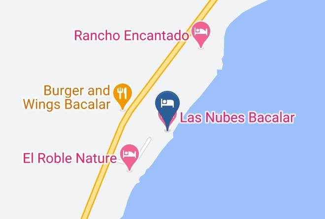 Bacalar - Las Nubes Bacalar Maps