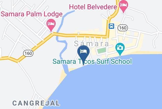 Nicoya - Las Olas Beach Club Maps