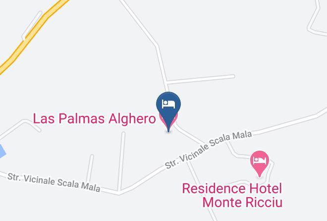 Sassari - Las Palmas Alghero Maps