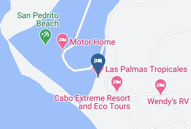 La Paz - Las Palmas Tropicales Maps