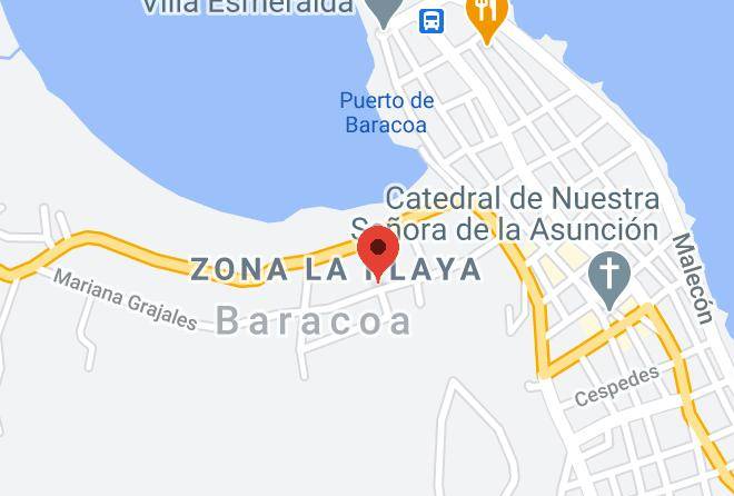 Baracoa - Las Palmeras Maps