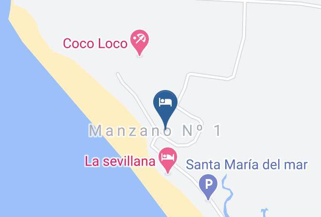 El Viejo - Las Palmeras Beach Hotel Maps
