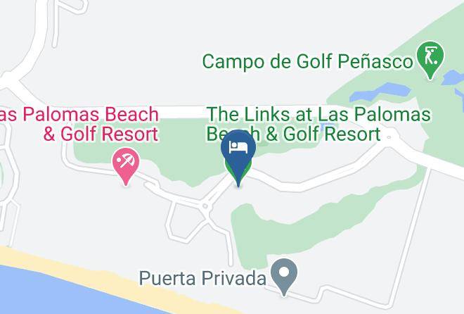 Puerto Penasco Municipality - The Links At Las Palomas Beach & Golf Resort Maps