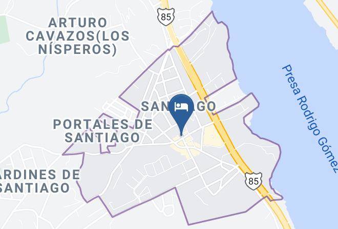 Santiago - Las Palomas De Santiago Maps