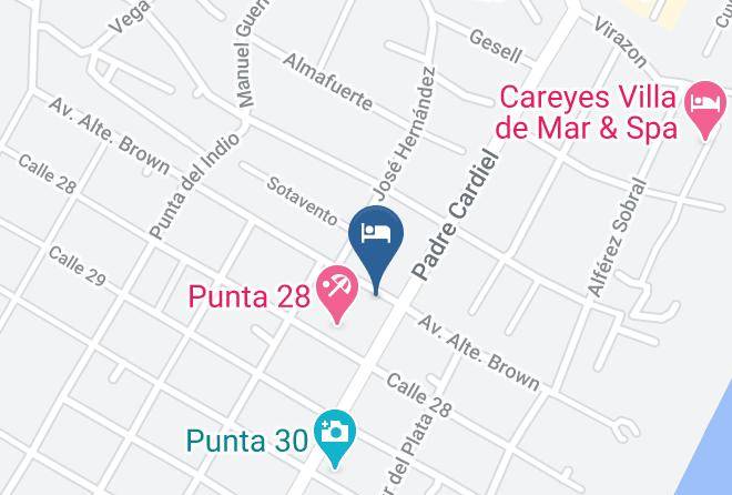 Villa Gesell - Las Pampitas Maps