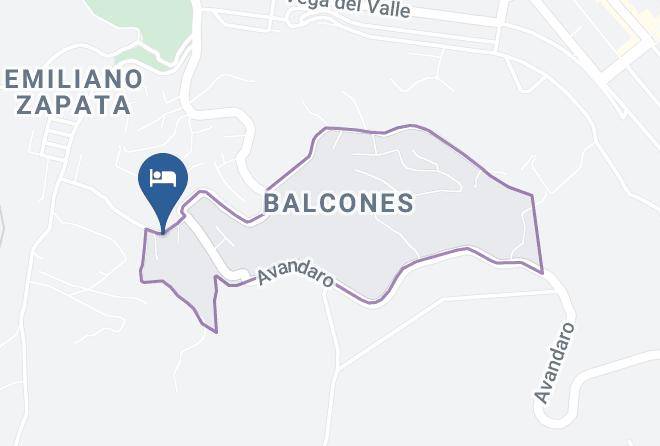 Valle De Bravo - Hotel Las Pinas Maps