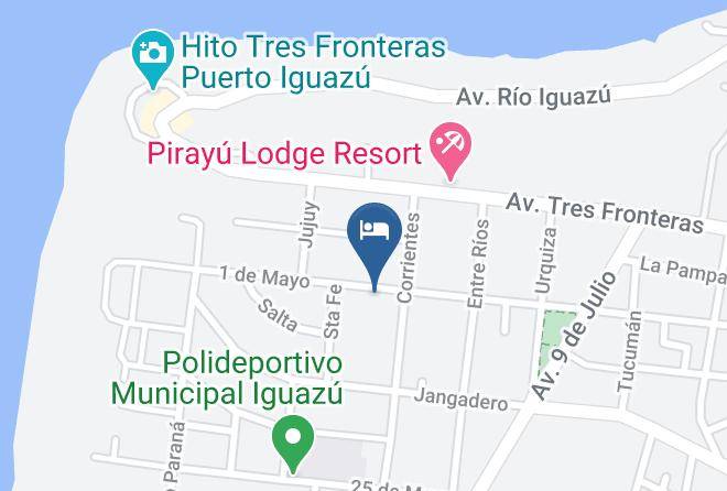 Puerto Esperanza - Las Pitangas Inn Maps