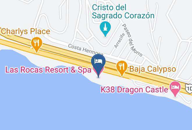 Rosarito Beach Municipality - Las Rocas Resort & Spa Maps