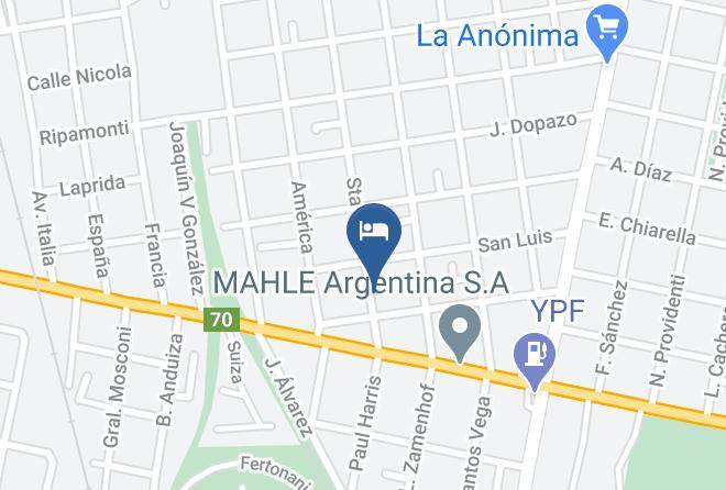 Castellanos Department - Las Rosas Alquiler Temporario Maps