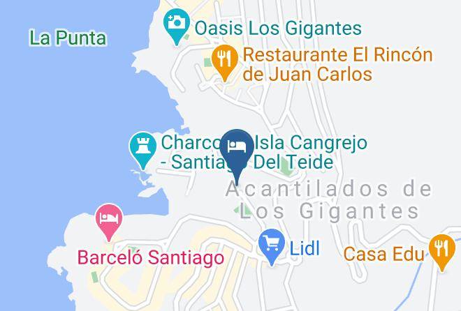 Santa Cruz De Tenerife - Las Rosas Resort Maps