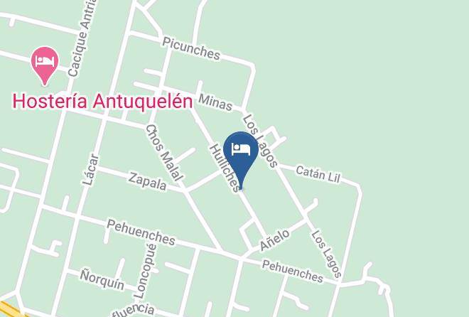 Villa La Angostura - Las Rosas Maps