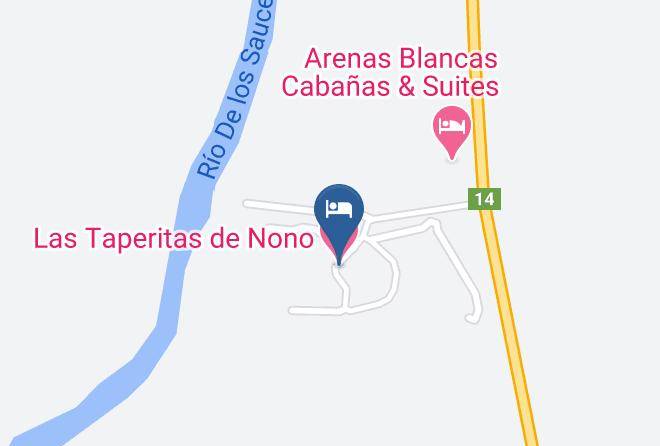 San Alberto Department - Las Taperitas De Nono Maps