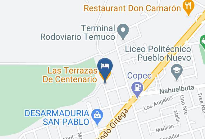 Cautin Province - Las Terrazas De Centenario Maps