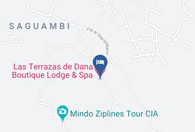 San Miguel De Los Bancos - Las Terrazas De Dana Boutique Lodge & Spa Maps