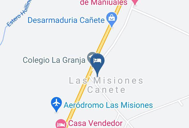 Arauco Province - Las Terrazas De Manihuales Canete Maps