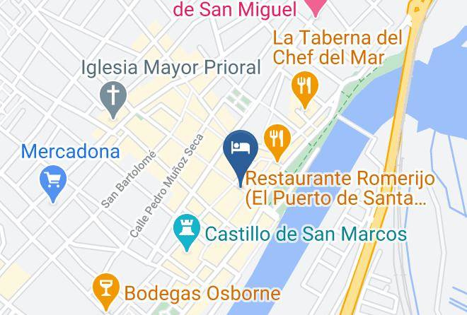 Cadiz - Las Terrazas De Martina Maps