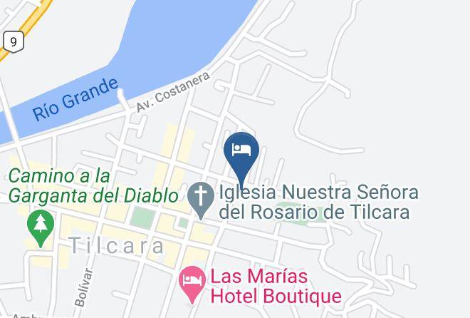 Tilcara - Las Terrazas Hotel Boutique Maps