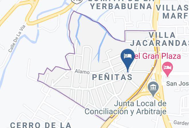 Guanajuato Penitas - Las Terrazas Hotel Maps