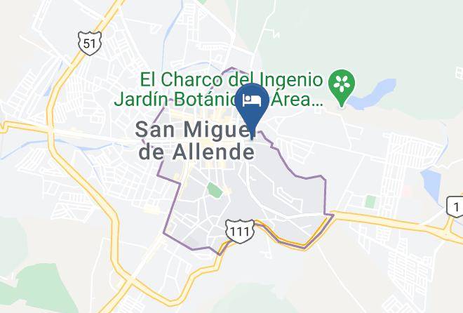 San Miguel De Allende - Las Terrazas San Miguel Maps