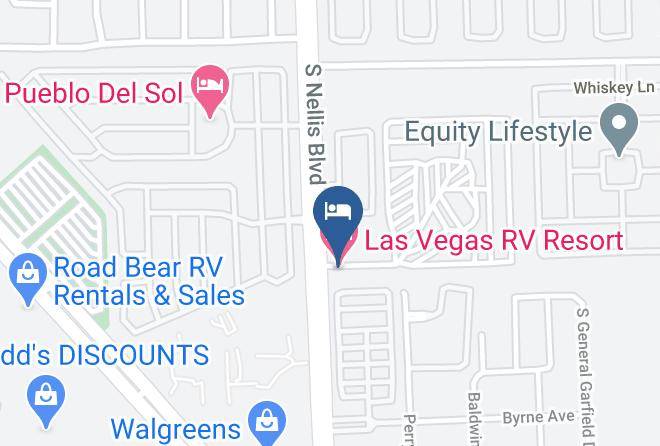 Clark - Las Vegas Rv Resort Maps