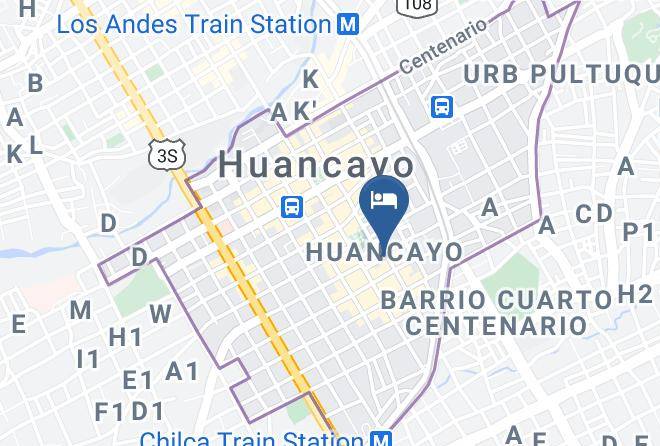 Huancayo - Las Vinas Maps