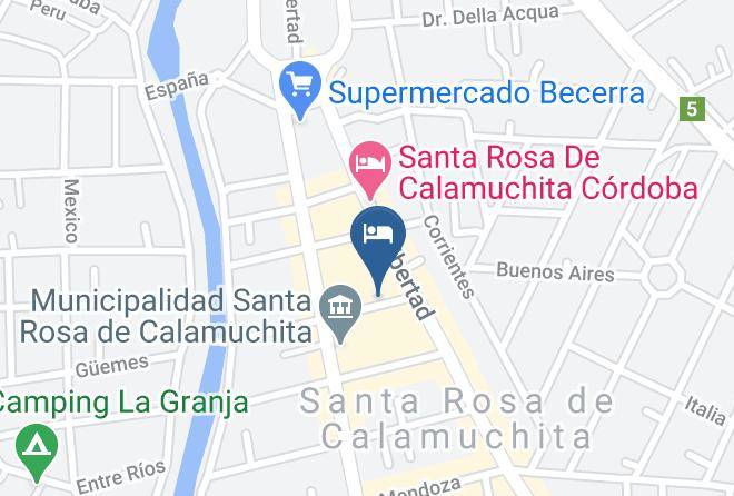 Calamuchita Department - Las Violetas Maps