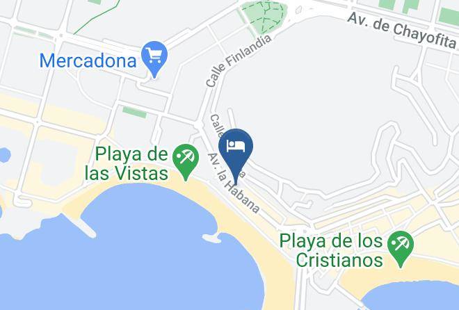 Las Vistas Sunset Sea View Map