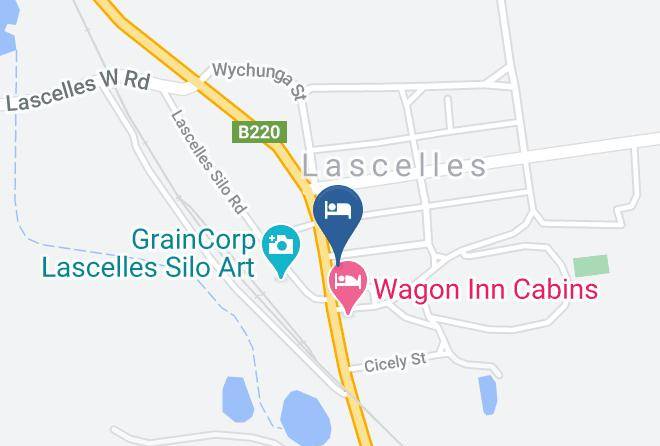 Yarriambiack - Lascelles Minapre Hotel Maps