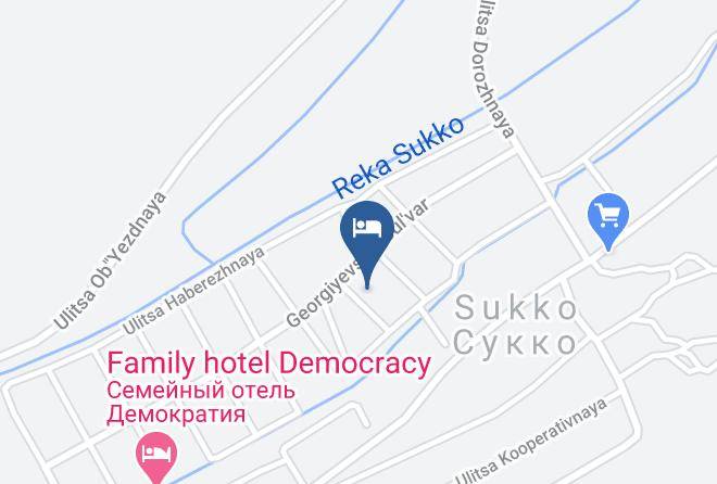 Anapa - Laskovyy Bereg Gostinitsa V Sukko Maps