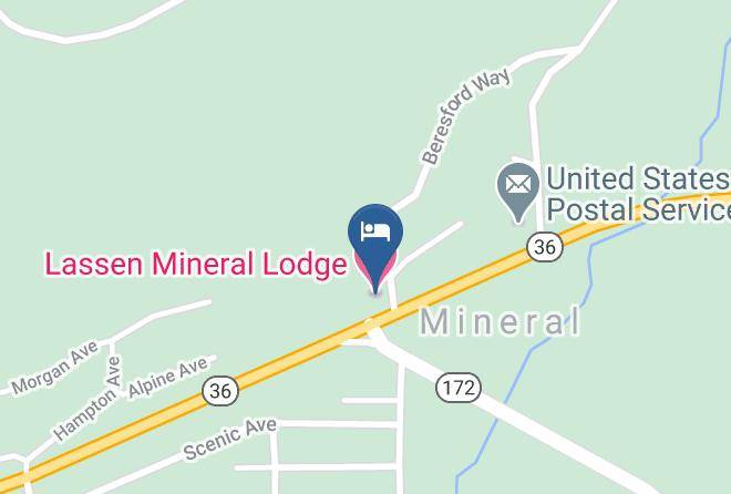 Tehama - Lassen Mineral Lodge Maps