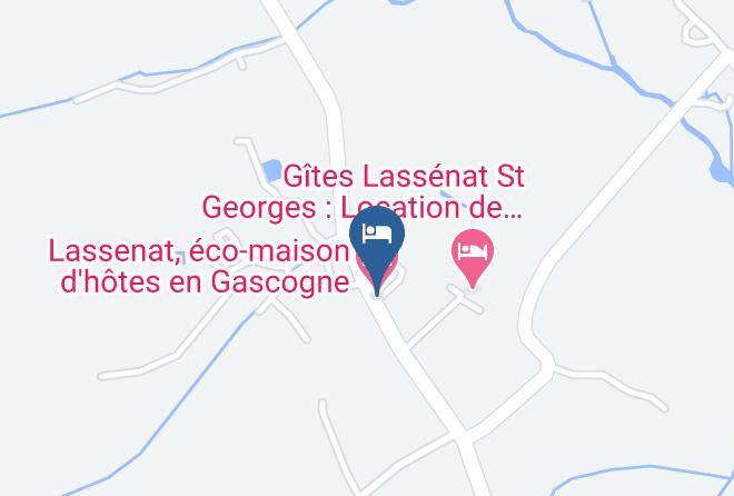 Gers - Lassenat Eco Maison D'hotes En Gascogne Maps