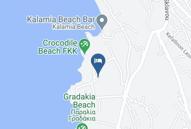Kefallinia - Lassi Hotel Maps