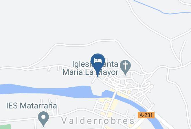 Teruel - Lastias B&b Maps