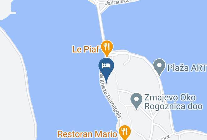 Rogoznica - Lastin Dvor Maps