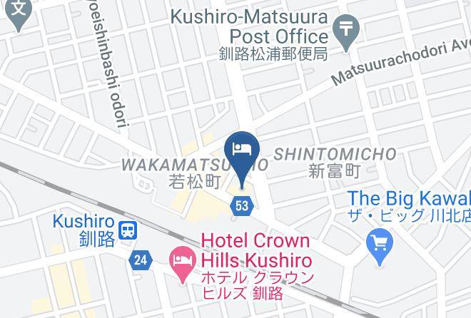 Kushiro City - Lasting Hotel Maps