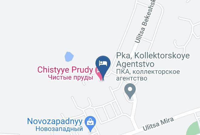Penza - Lastochka Hotel Maps