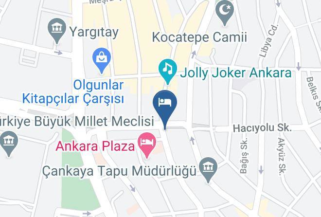 Cankaya - Latanya Hotel Ankara Maps