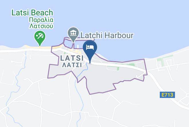 Latchi Family Resort Map